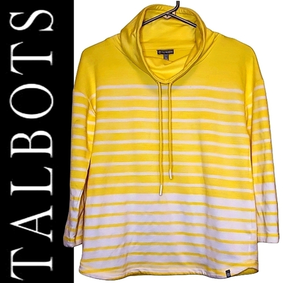 Talbots Womens Funnel Neck Top - Picture 1 of 9